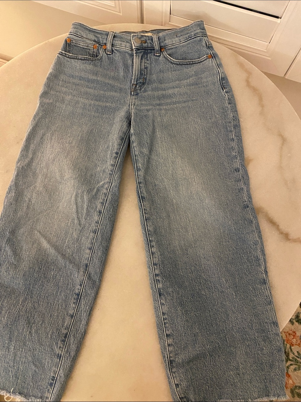 Madewell The Perfect Vintage Wide Leg Crop Jean 26P